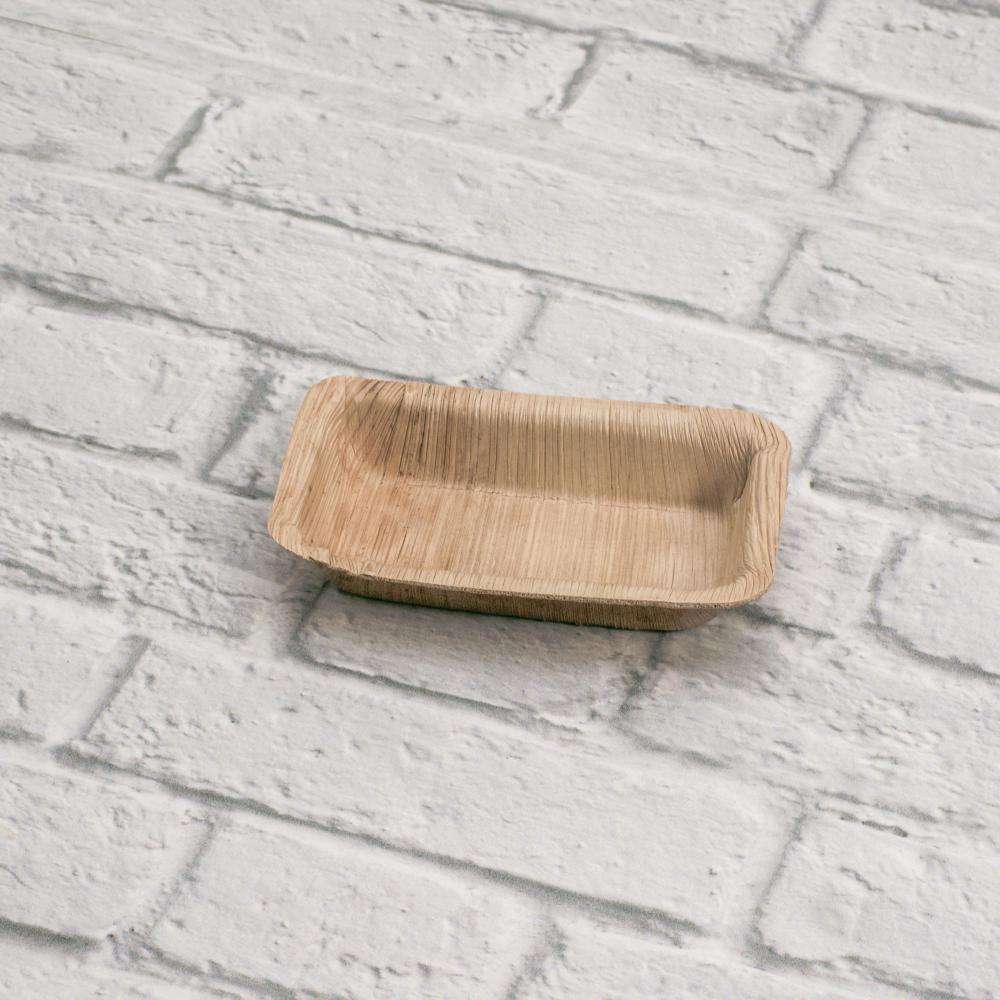 Vaschetta rettangolare palma 7x12cm