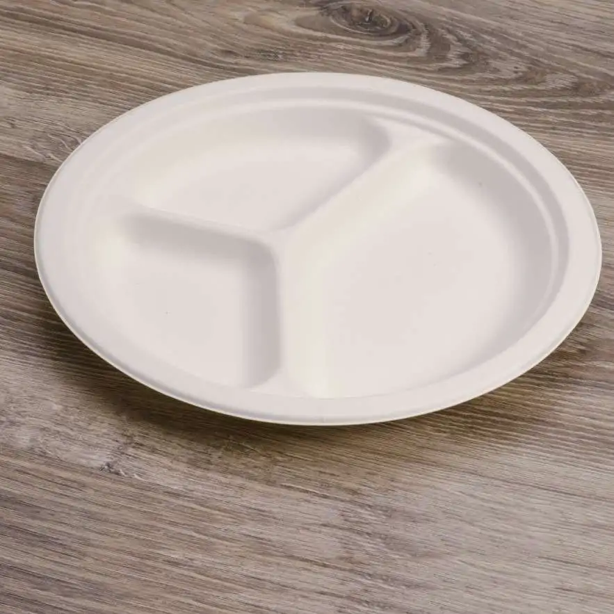 Piatto 3 scomparti polpa 26cm