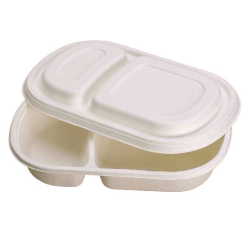 Vaschetta cellulosa 2 scomparti 24x15x4