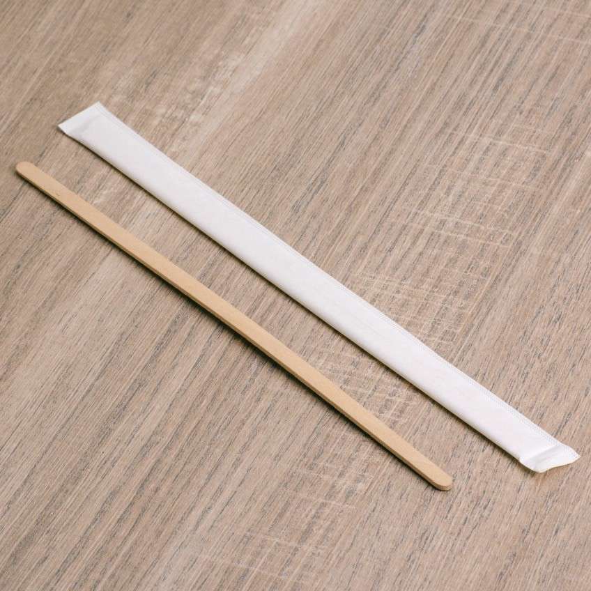 Palettina 19 cm in legno imbustata