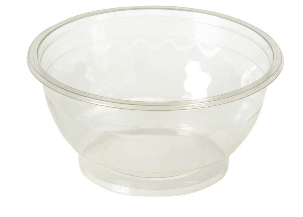 Vaschetta trasparente professional in PLA 700 ml