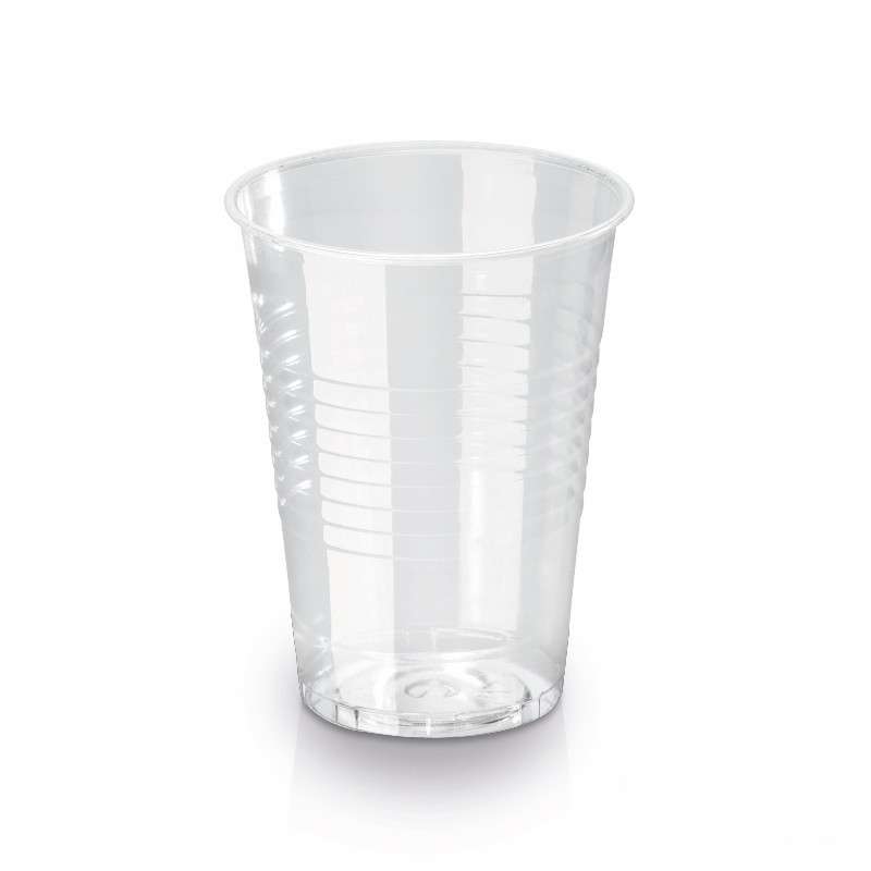 Bicchiere trasparente Basic Line in PLA 220 ml