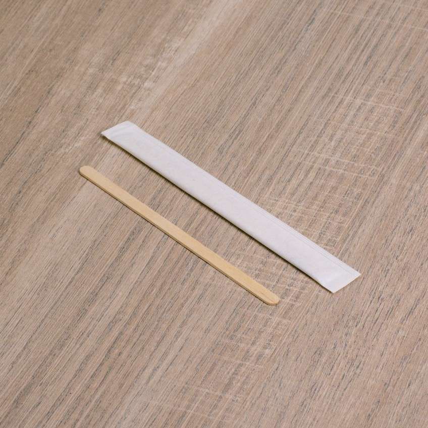 Palettina 11,5 cm in legno imbustata