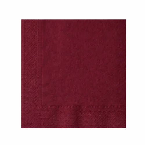 Tovagliolo Bordeaux 2 veli 40x40 cm