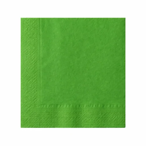 Tovagliolo Verde kiwi 2 veli 40x40 cm
