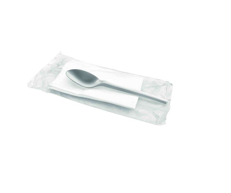 Set Mono Professional Cucchiaino con tovagliolo