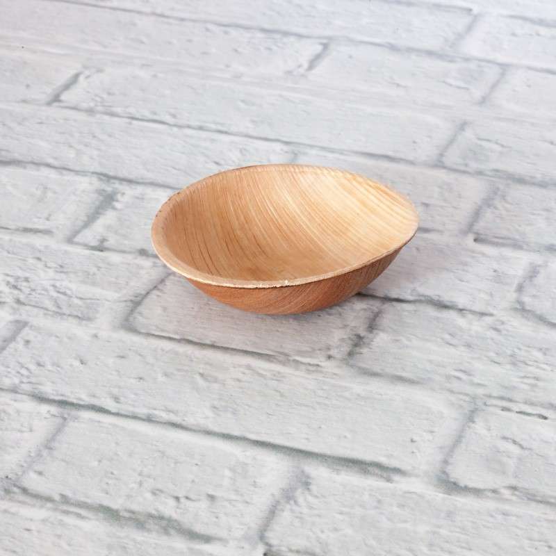 Fondina Finger Food 9,5 cm in Foglia di Palma