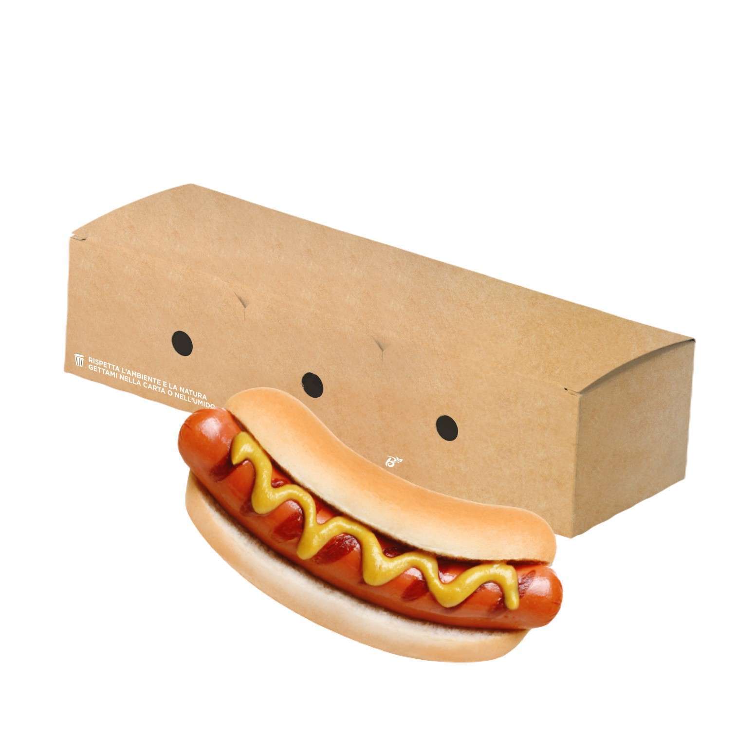 Porta Hot Dog Richiudibile 23x7x5 cm
