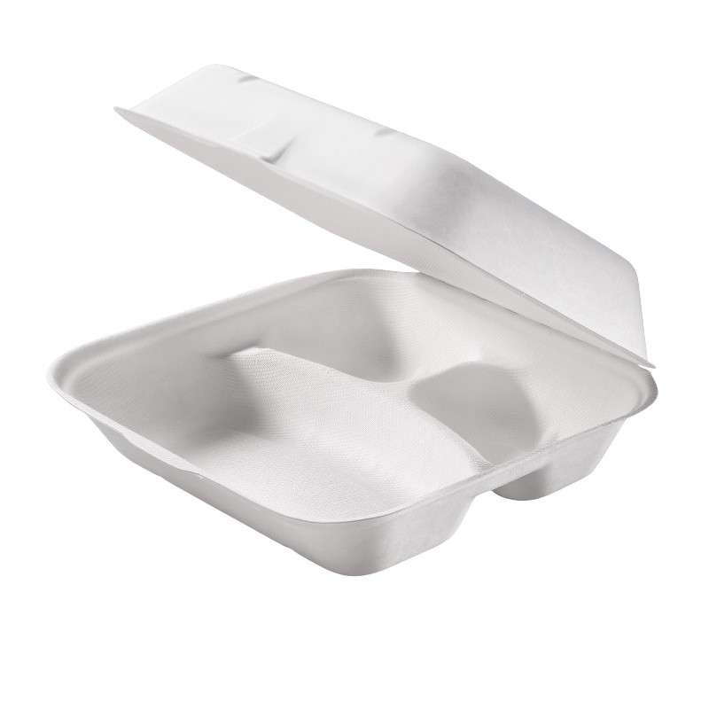 Contenitore Food 23,5x19,5x7,5 cm tre scomparti