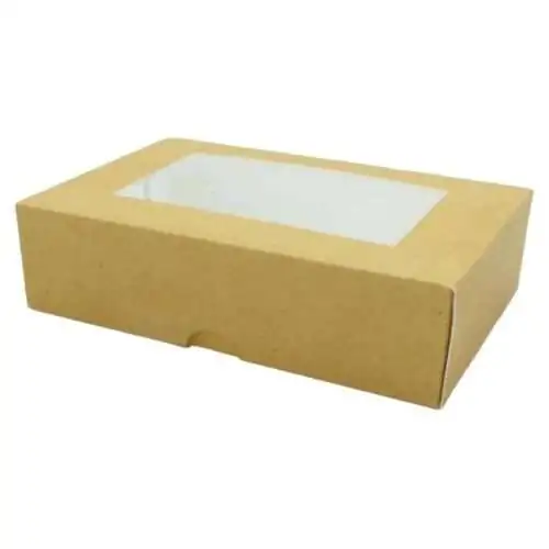 Scatola con finestra 23,8x16,9x4,8 cm