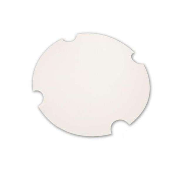 White lid ø17 cm.