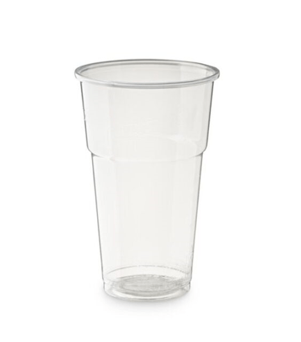 Bicchiere trasparente in PET da 350 ml