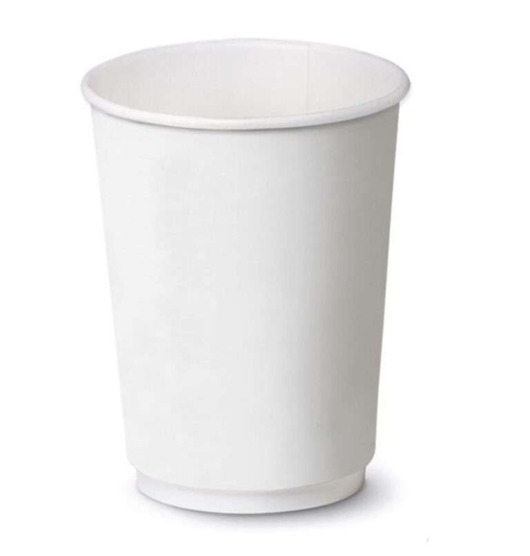 Bicchiere Bianco Double Wall 12oz