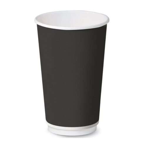 Bicchiere Black Double Wall 12oz
