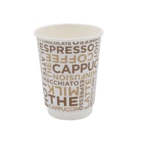 Bicchiere Coffee White Double Wall 9oz