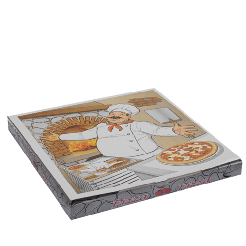 Scatola pizza 32,5x32,5x3h cm