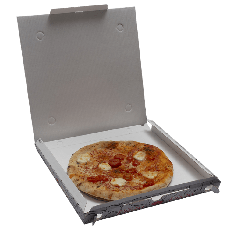 Scatola pizza 32,5x32,5x3h cm - immagine 2
