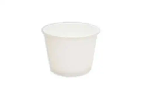 White ice cream basket 200 ml