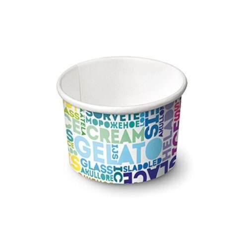 Text Ice Cream Cup 165 ml