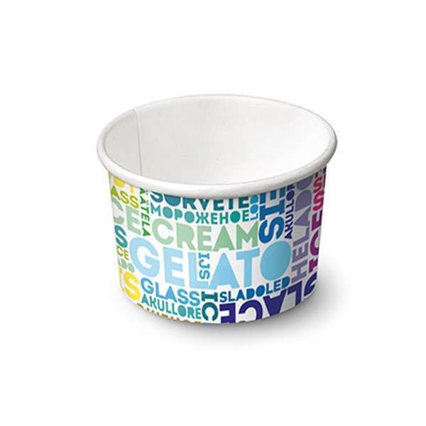 Coppetta Gelato Text 225 ml