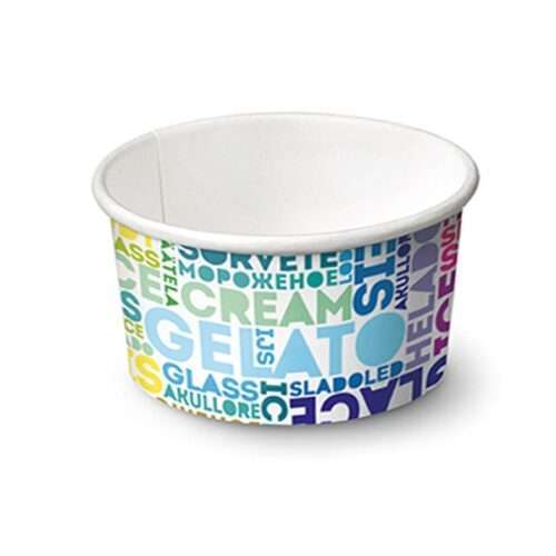 Text Ice Cream Cup 390 ml