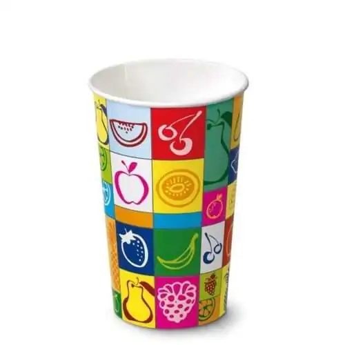 Bicchiere 410 ml grafica Tutti Frutti