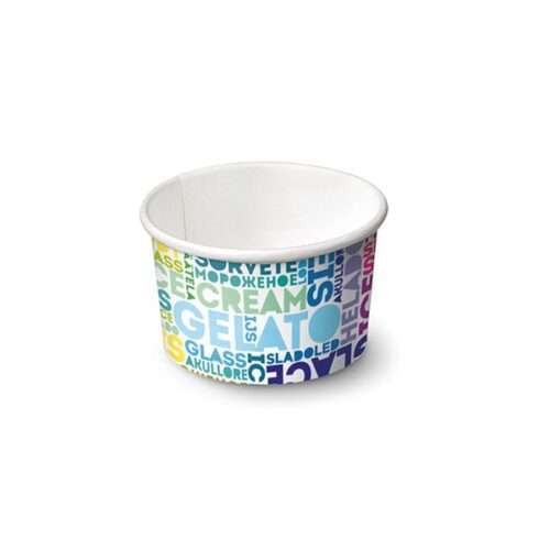 Text Ice Cream Cup 75 ml