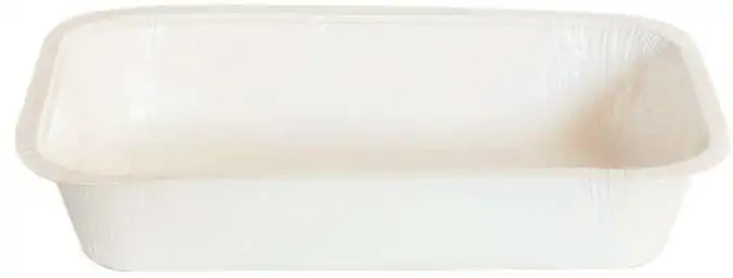 Vaschetta in cartoncino e PET 27x20x5 cm