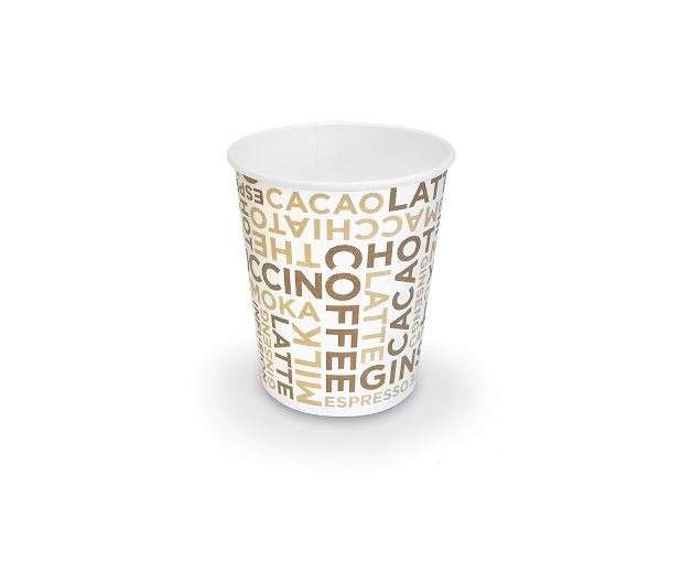 Bicchiere caffè 4oz stampa Coffee White