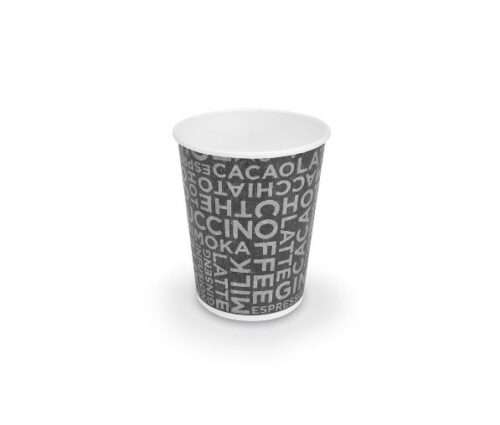 Bicchiere caffè 4oz stampa Coffee Black