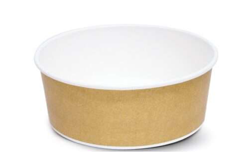 Recyclable cardboard cup 1000 ml