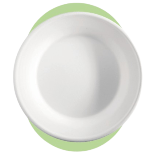 ECO-LINE 21 cm cellulose deep plate