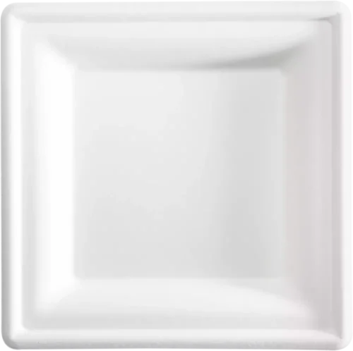 Piatto Elegance ECO-LINE 26x26 cm in cellulosa PFAS FREE