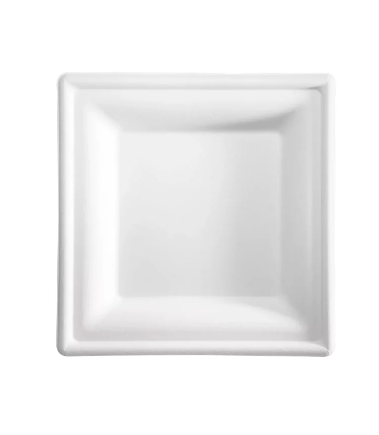 Piatto Elegance ECO-LINE 16x16 cm in cellulosa 100% PFAS FREE
