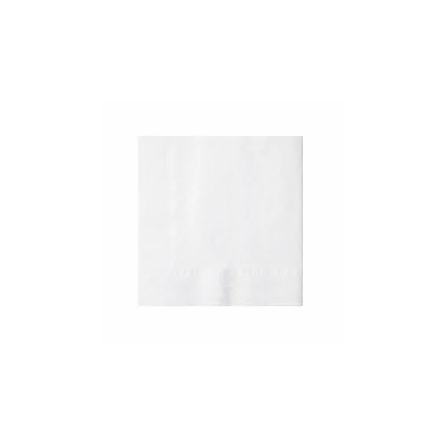 Tovagliolo bianco di carta 2 veli 24x24 cm