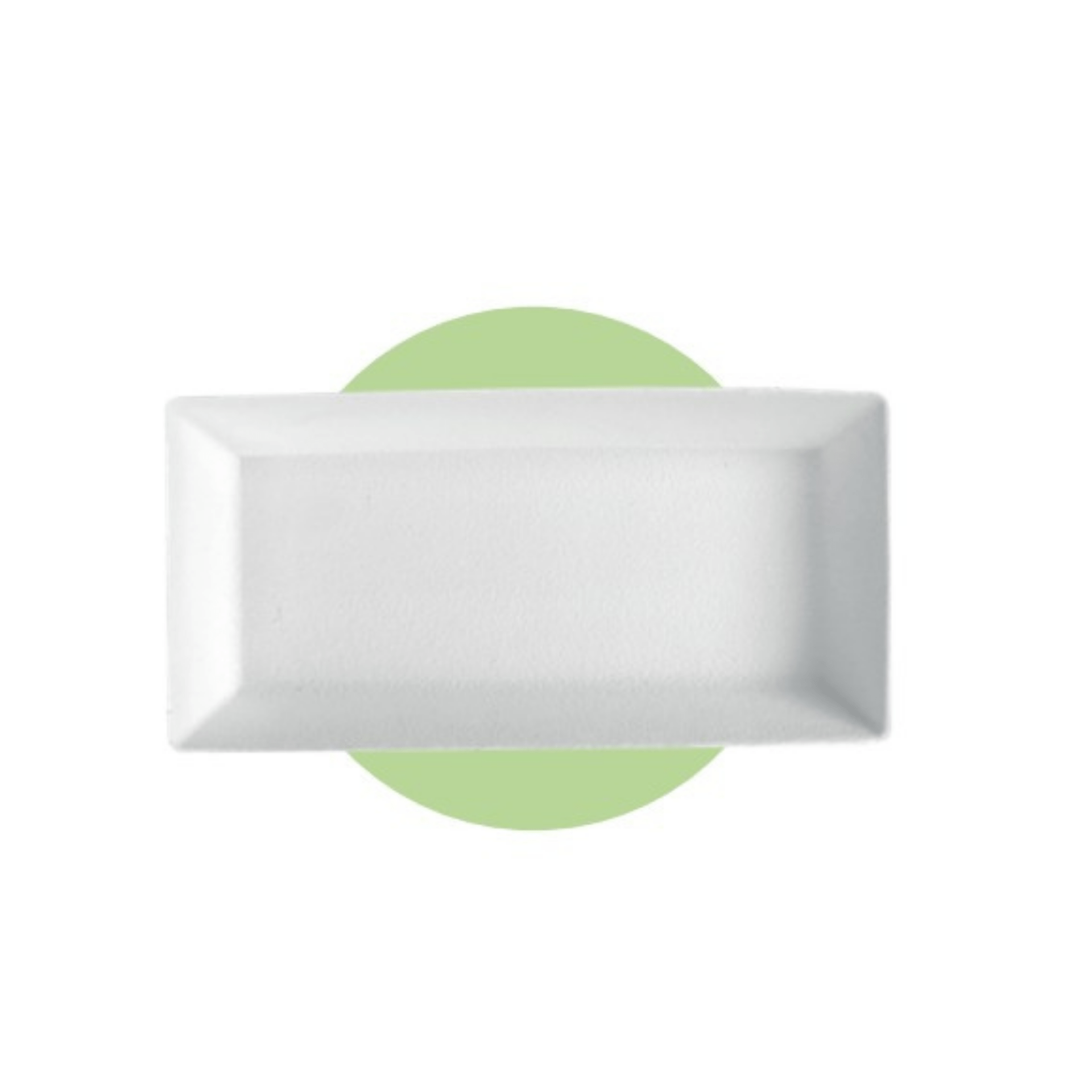 Finger Food Piattino 13x6,5 cm in cellulosa PFAS FREE - immagine 2