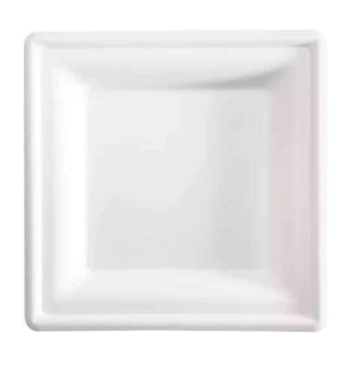 Piatto Elegance ECO-LINE 20x20 cm in cellulosa PFAS FREE