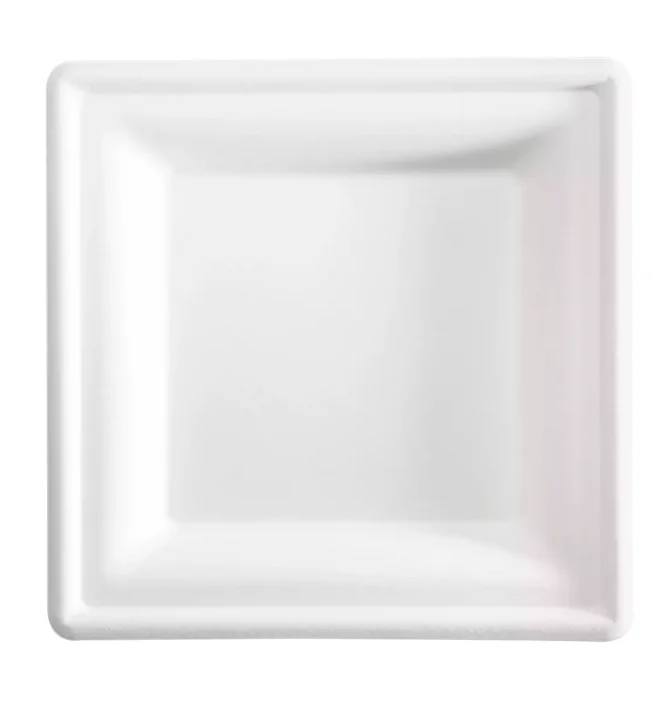 Piatto Elegance ECO-LINE 20x20 cm in cellulosa PFAS FREE