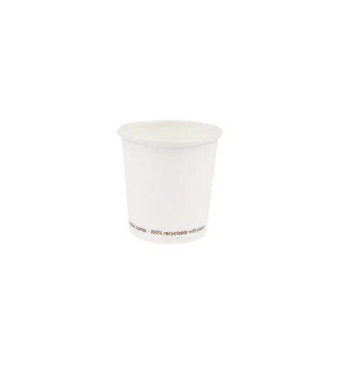 Bicchierino da caffé 2,5oz Bianco ECO-LINE