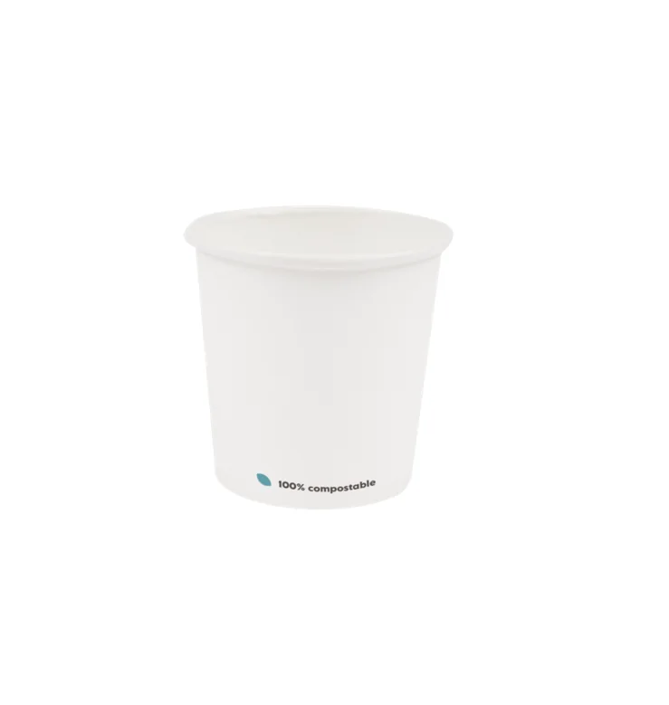 Bicchiere da caffè Bianco 100ml ECO-LINE