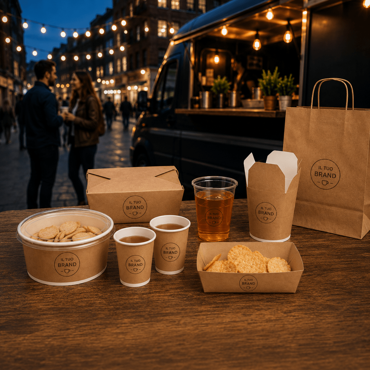 Packaging sostenibile per street food: i materiali migliori